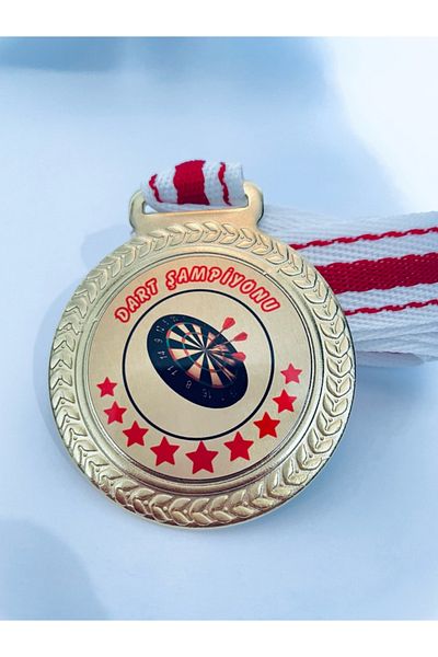 Lider Baskı 10 Μετάλλιο Πρωταθλητής Βελών - Ψηφιακή Έκδοση 1η Μετάλλιο ποιότητας