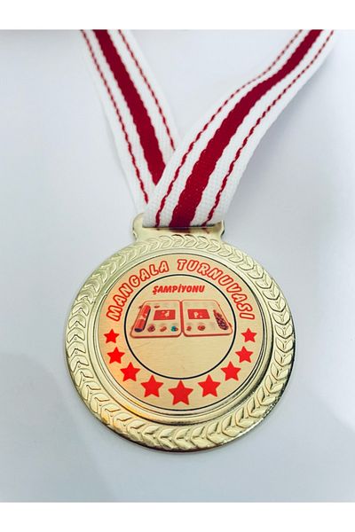 Lider Baskı 1 Μετάλλιο Πρωταθλητής Τουρνουά Mangala - Ψηφιακή εκτύπωση 1ο Μετάλλιο ποιότητας