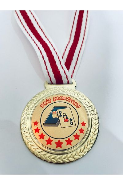 Lider Baskı 10 Μετάλλιο Champion Bridge - Ψηφιακό τυπωμένο 1ο Μετάλλιο ποιότητας