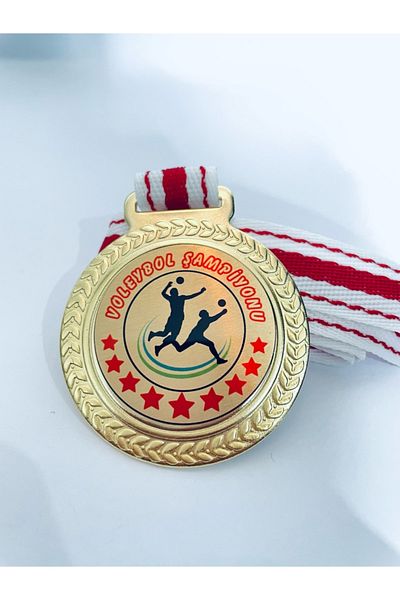 Lider Baskı 10 Μετάλλια Πρωταθλητή Βόλεϊ - Ψηφιακή Εκτύπωση 1η Μετάλλιο ποιότητας