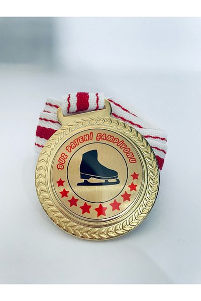 Lider Baskı 5 Μετάλλια Πρωταθλητή Πατινάζ στον πάγο - Ψηφιακή εκτύπωση 1η Μετάλλιο ποιότητας