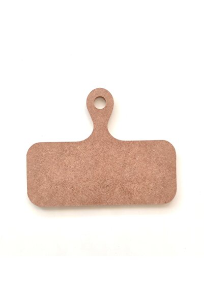 DEKOLOBİ Ham Mdf Boyanabilir Kısa Sunumluk / Taş Boyama Panosu / Ahşap Hobi Obje