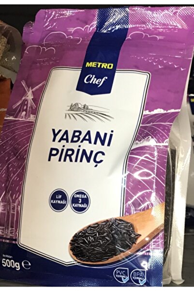 Metro Chef Yabani Pirinç 500 Gr