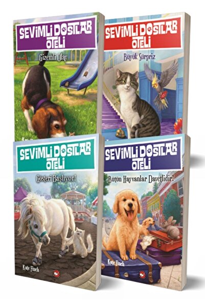 Beyaz Balina Yayınları Sevimli Dostlar Oteli Seti (4 Kitap)