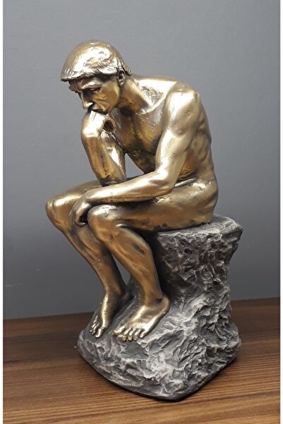 savaşoğlusanatevi Rodin Düşünen Adam Heykeli Mashar Osman Ruh Ve Sinir Hastalıkları Heykel Figür