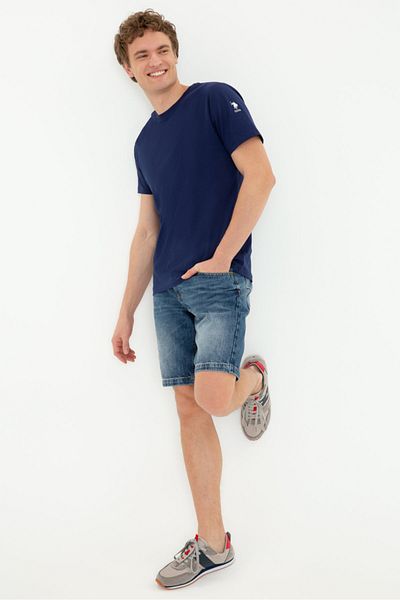 U.S. Polo Assn. Ανδρικό μπλουζάκι Navy Blue
