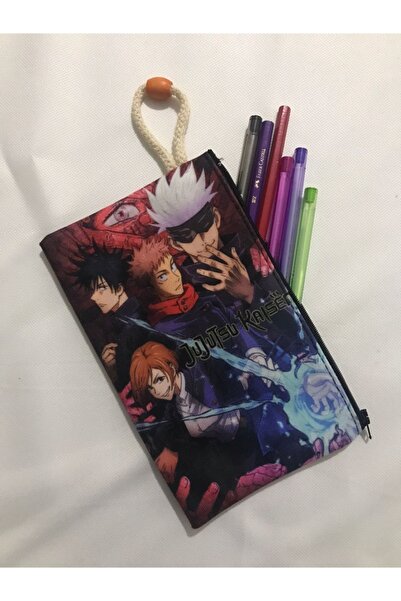 owl bag Υφασμάτινη θήκη για στυλό-πορτοφόλι με σχέδιο Jujutsu Kaisend