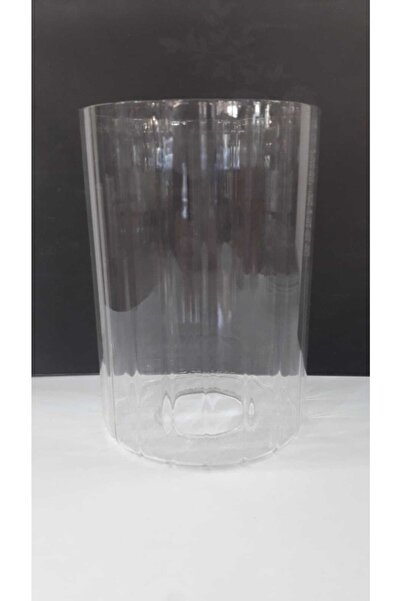 Genel Markalar Şeffaf Boru Şeklinde Fanus Avize Camı E27 (eni 10 Cm,boyu15 Cm)