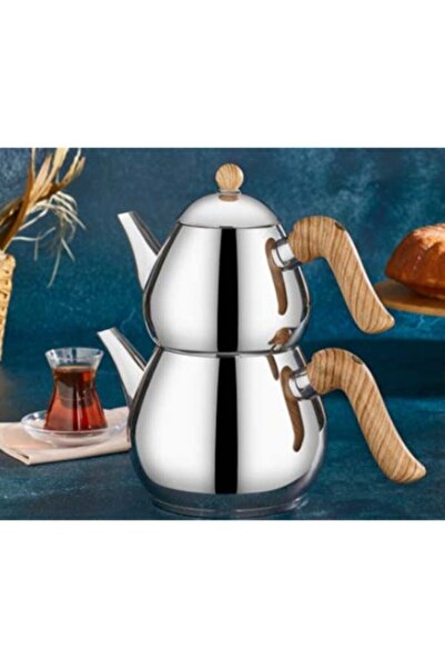 Kahramanlar Damla Orta Boy Çaydanlık Takımı D-167