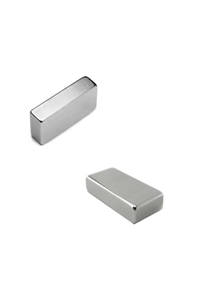 CEKSAN 40mm X 20mm X 10 Mm Çok Güçlü Dikdörtgen Neodyum Mıknatıs