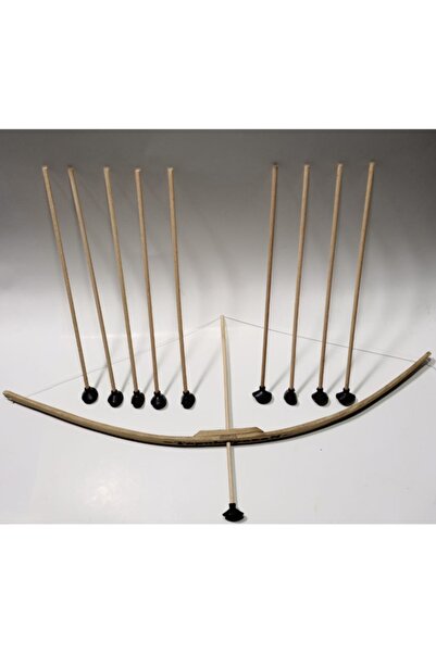 Original Trainer 75cm Wooden Arrow Bow Set +10 Suction Cup Arrow 30 Mt Range Precision Aiming Strong
