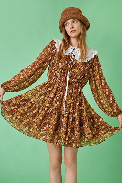 Koton Rochie de damă neagră cu model 2WAL80010IW