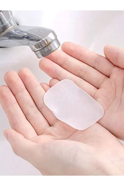 ERA SABUN Paper Soap 10 Pack Perfumed 200 Washes Green
