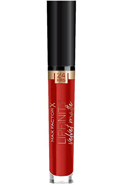 Max Factor Lipfinity Velvet Matte Ruj 25 Red Luxury Kategori: Ruj