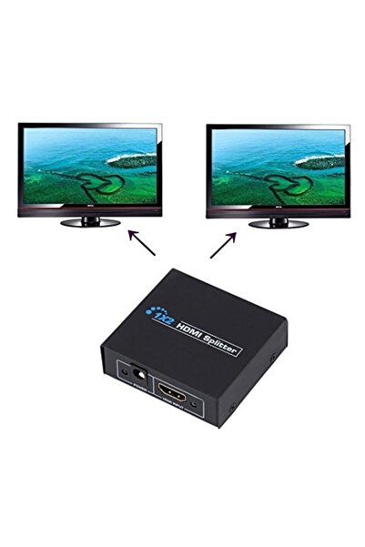 Alfais 4571 2 Port Hdmi Switch Splitter Ekran Çoklayıcı Çoğaltıcı