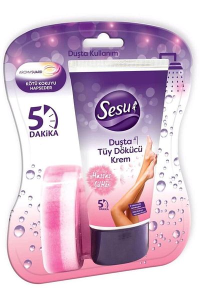 Sesu 150 Ml Hair Removal Cream - Brand in Shower