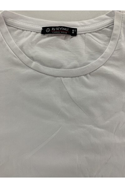 Genel Markalar Beyaz Oversize Tshirt