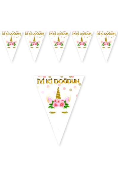 Partimarka زخرفة علم حفلة يونيكورن