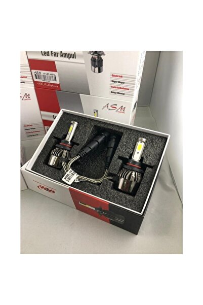 Asm H7 Led Xenon Far Aydınlatma Seti Şimşek Etkili 8000 Lm