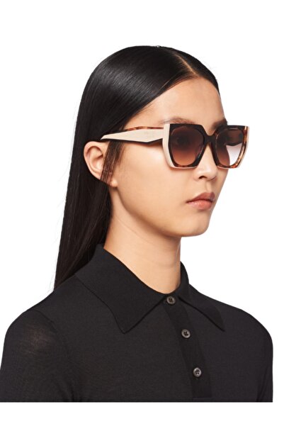 Prada 15ws Kemik Leopar/pudra Güneş Gözlüğü