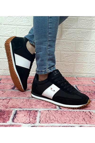 Hammer Jack 22516 Pantofi sport din piele nubuc neagră Pontos