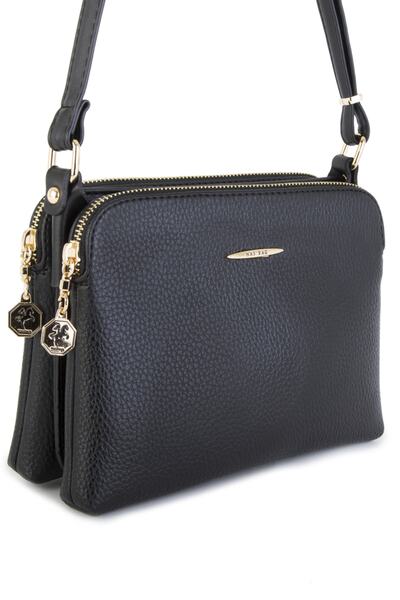 By Hakan Nas Bag-1040 Φυσικό Δέρμα Μαύρο