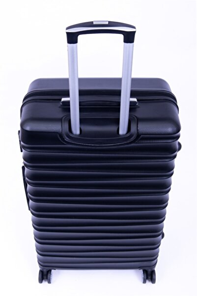 MODA Küçük Boy Valiz Kabin Boy Valiz Kabin Bavul Siyah