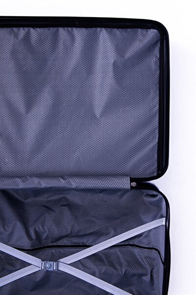 MODA Küçük Boy Valiz Kabin Boy Valiz Kabin Bavul Siyah