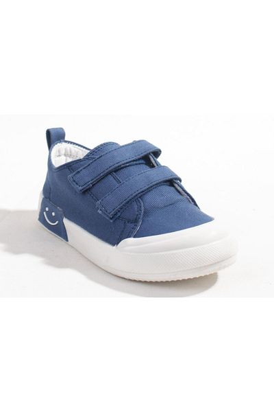 Vicco Luffy 925p22y251 Blue Linen Lighted Daily Orthopedic Boy's Sports Shoes