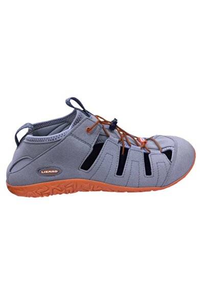 Lizard Men's Blue Lızard Ibrido M Gray Orange Closed Sandals