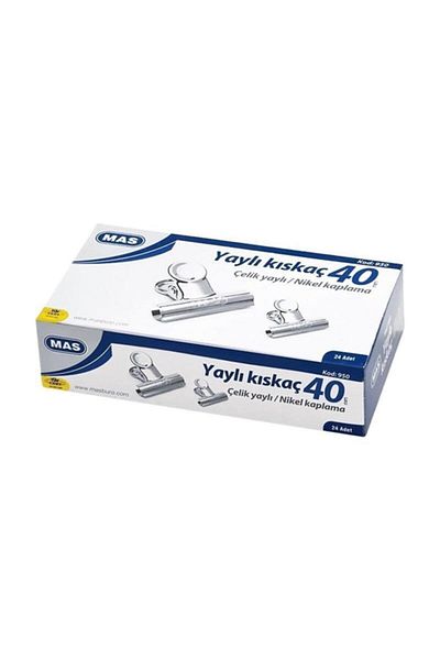 Mas Spring Metal Clamp 40 mm (Pack of 24)