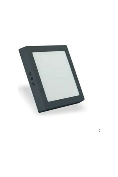 Helios 24w Surface Mounted LED Panel Black Case Daylight (yellow Color)