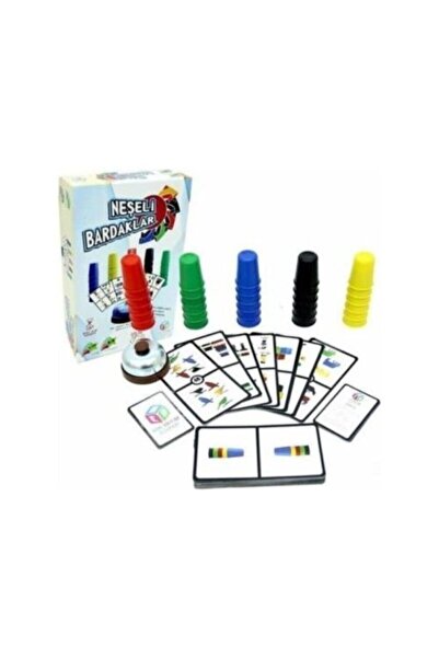 Elif Ans Renkli Ve Hızlı Pratik Bardak Oyunu