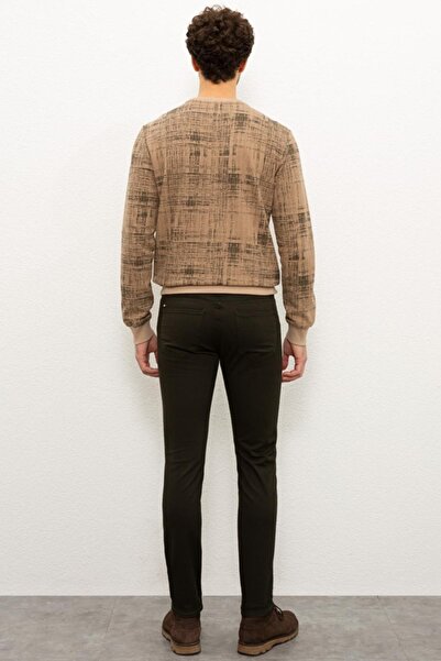 U.S. Polo Assn. U.s. Polo Erkek Slim Fit Chinos Pantolon 1265957 Carlos 111 Koyuhaki
