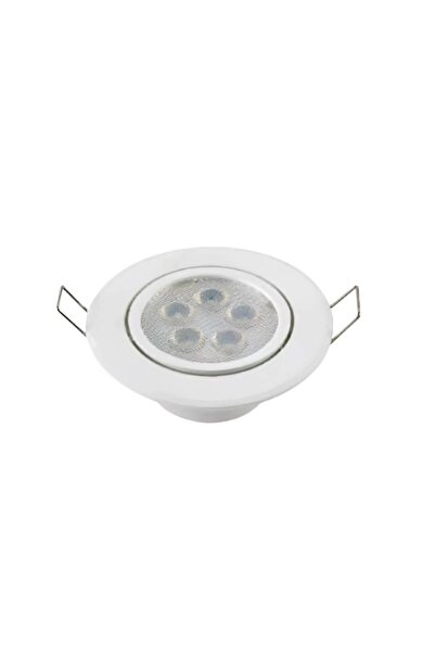 Genel Markalar Sonia-5 Led Downlight Plastik Camsız Tavan Spot 5W Beyaz Işık