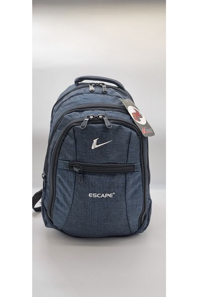 ESCAPE Navy Blue Color 15.6 Inch Backpack with Laptop Compartment