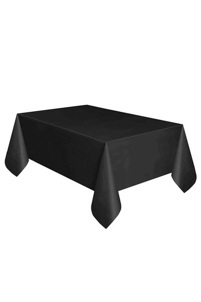 TATLI GÜNLER Roll-Up Black Plastic Tablecloth