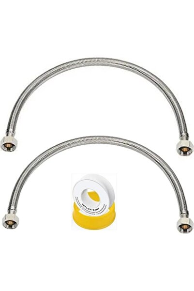 Adres Supply Noyan 3/8 3/8 Spiral Klozet Bağlantı Hortumu Flexi 50 Cm 2'li Fl...