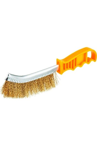 Kupa 250 ملمفرشاة سلك فولاذية مسطحة مطلية بالنحاس - فرشاة الشواء