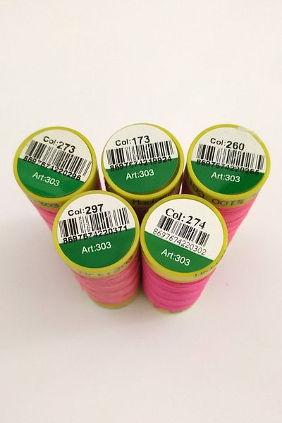 Ören Bayan Koton Sewing Thread 5 Different Colors 5x150 Meters Set 5