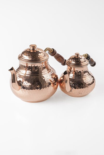 DMT COPPER HOME Dmt Gaziantep Bakır Çaydanlık Takımı El Çekiç Işleme Battal B...