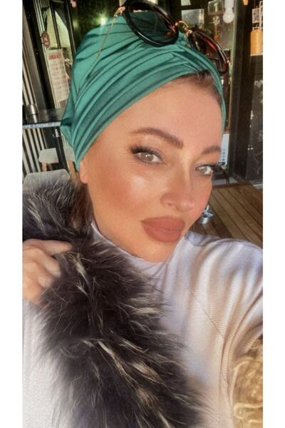 Nilbutik Готово тюрбанско боне с кръстосани три ленти