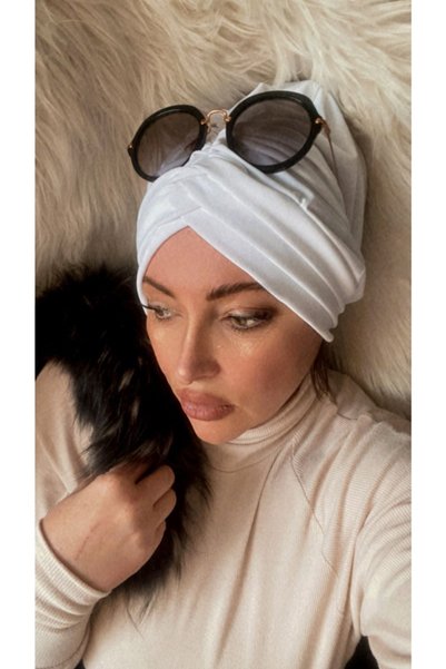 Nilbutik Turban gata cu trei benzi încrucișate