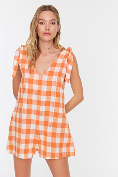 Trendyol Collection Jumpsuit - Orange - Regular
