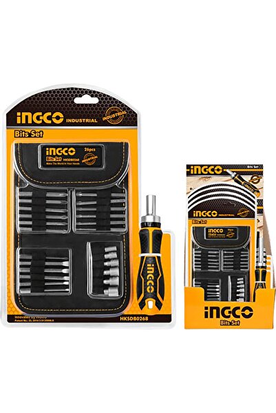 Ingco 26 Adet Bit Uç Seti