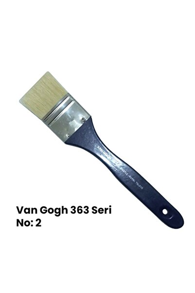 Van Gogh 363 Seri Beyaz Kıl Vernik Fırçası No 2"