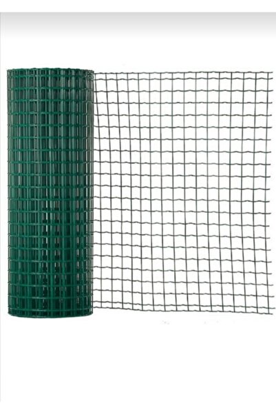 ÖZSER Pvc Kaplı Puntalı Tel Yükseklik 100 Cm Uzunluk 25m Göz Aralığı 25*25mm ...