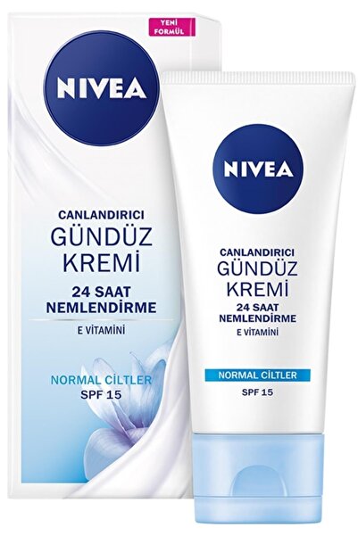 NIVEA Essentials Canlandırıcı Normal Ciltler Için Gündüz Kremi 50 ml