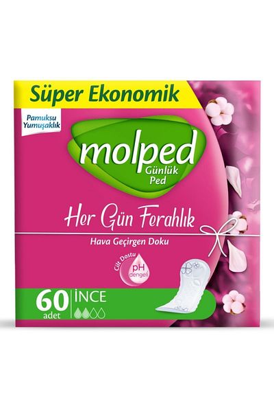 Molped العلامة التجارية: فوط يومية اقتصادية للغاية كل يوم 60 قطعة الفئة: فوط يومية