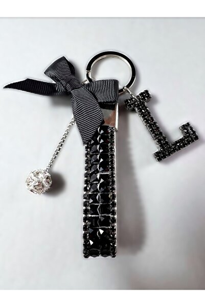 TASARIM ARABAM ATİKE ELİF AKIN Black Baguette Black Meter Light Keychain Blac...
